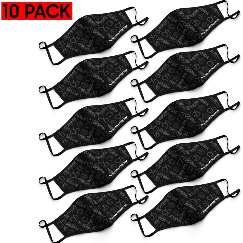 Kelly's Ultimate Sports OA Apparel Daily Face Cover - 10 Pack Bundle - Multiple Colors Available 3 Kelly's Ultimate Sports OA Apparel Daily Face Cover - 10 Pack Bundle - Multiple Colors Available