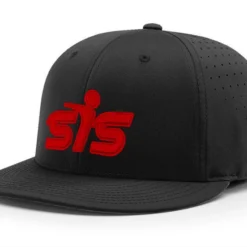 Kelly's Ultimate Sports Smash It Sports CA I8503 Performance Hat - Black/Red