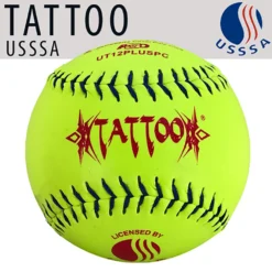 Kelly's Ultimate Sports AD Starr Tattoo Classic Plus 12" USSSA Slowpitch Softballs - UT12PLUSPC