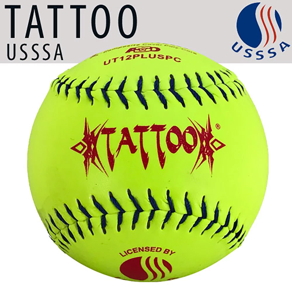 Kelly's Ultimate Sports AD Starr Tattoo Classic Plus 12" USSSA Slowpitch Softballs - UT12PLUSPC 3 Kelly's Ultimate Sports AD Starr Tattoo Classic Plus 12" USSSA Slowpitch Softballs - UT12PLUSPC