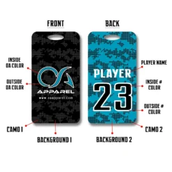 Kelly's Ultimate Sports Custom Personalized Bag Tag