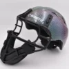 Kelly's Ultimate Sports Worth Legit Slowpitch Softball Pitchers Helmet Mask - Color Spectrum Diamonds Limited Edition Print