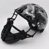 Kelly's Ultimate Sports Worth Legit Slowpitch Softball Pitchers Helmet Mask - Black And White USA Limited Edition Print