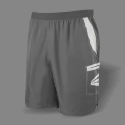 Kelly's Ultimate Sports Easton Microfiber Shorts (Grey/White)
