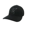 Kelly's Ultimate Sports Easton Hat By Pacific (404M) All Black/Silver/Black -Baseball Apparel Store Hat East Pac Blackout Silver Black 1