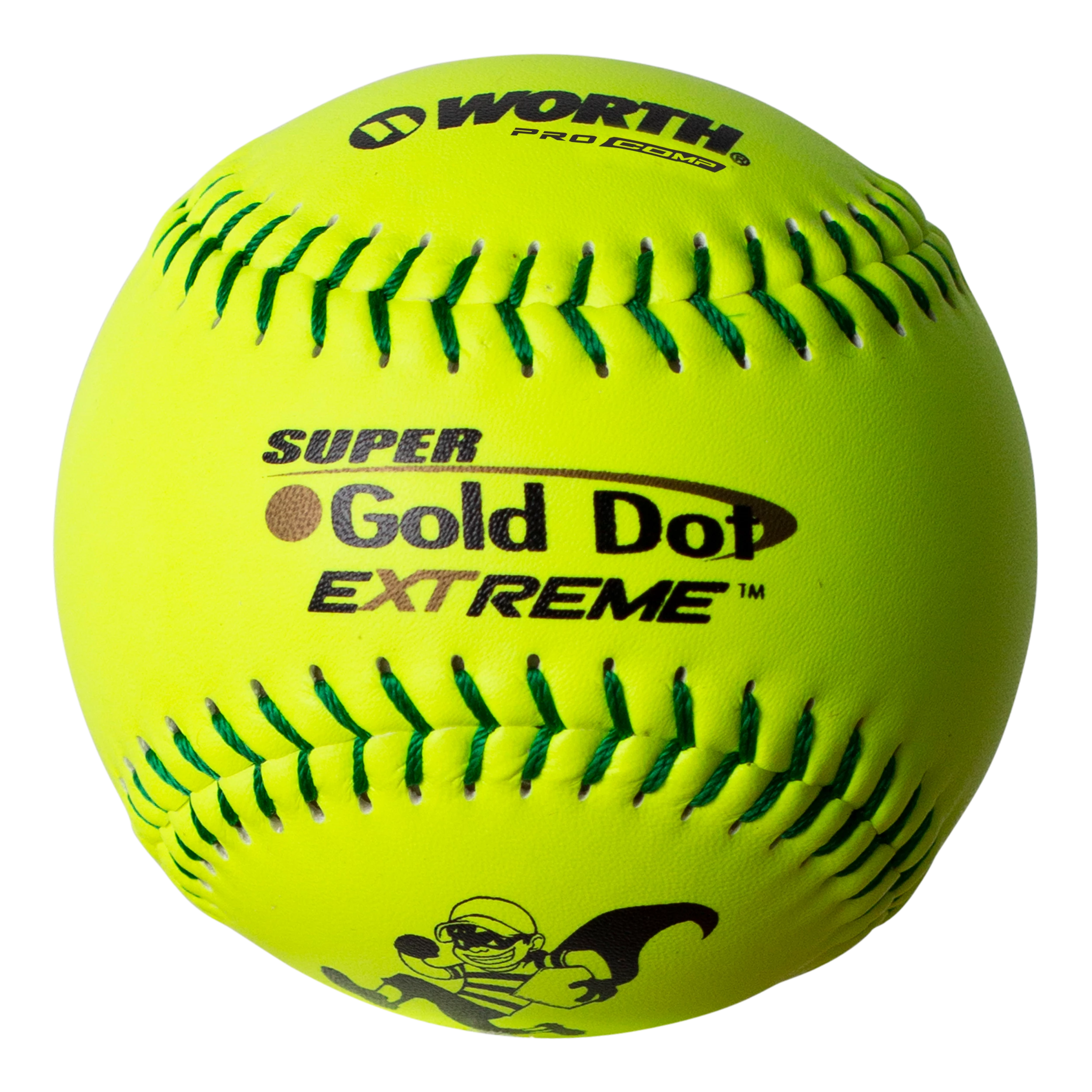 Kelly's Ultimate Sports Worth Super Gold Dot Extreme 44/400 ISA 12" Slowpitch Softballs - IS44CY 3 Kelly's Ultimate Sports Worth Super Gold Dot Extreme 44/400 ISA 12" Slowpitch Softballs - IS44CY