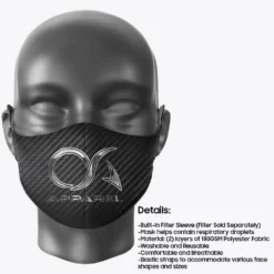 Kelly's Ultimate Sports OA Apparel Daily Face Cover - Kevlar