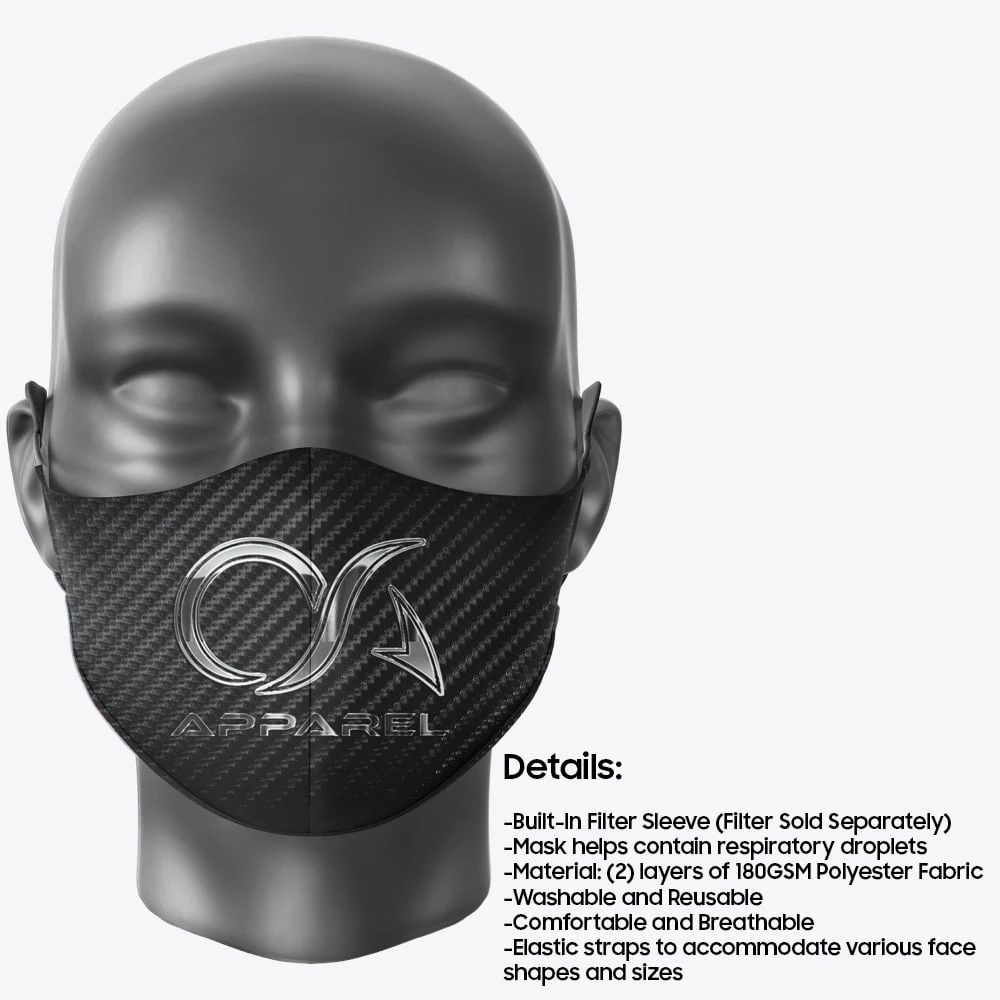 Kelly's Ultimate Sports OA Apparel Daily Face Cover - Kevlar 3 Kelly's Ultimate Sports OA Apparel Daily Face Cover - Kevlar