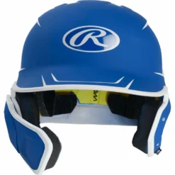 Kelly's Ultimate Sports Rawlings Mach Two-Tone Matte Batting Helmet With EXT FLAP-MACHEXTL-LEFT HANDED BATTER -Baseball Apparel Store MACH2EXTL R 1 png