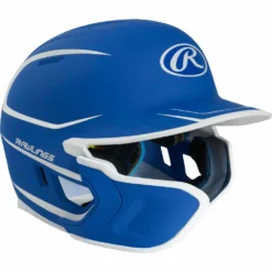 Kelly's Ultimate Sports Rawlings Mach Two-Tone Matte Batting Helmet With EXT FLAP-MACHEXTL-LEFT HANDED BATTER -Baseball Apparel Store MACH2EXTL R 6 png