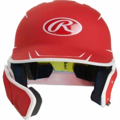 Kelly's Ultimate Sports Rawlings Mach Two-Tone Matte Batting Helmet With EXT FLAP-MACHEXTL-LEFT HANDED BATTER -Baseball Apparel Store MACH2EXTL S 1 png
