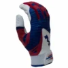 Kelly's Ultimate Sports Miken Pro Adult Batting Gloves (Red/White/Blue) MBGL18-RWB -Baseball Apparel Store MBGL18 RWB 1