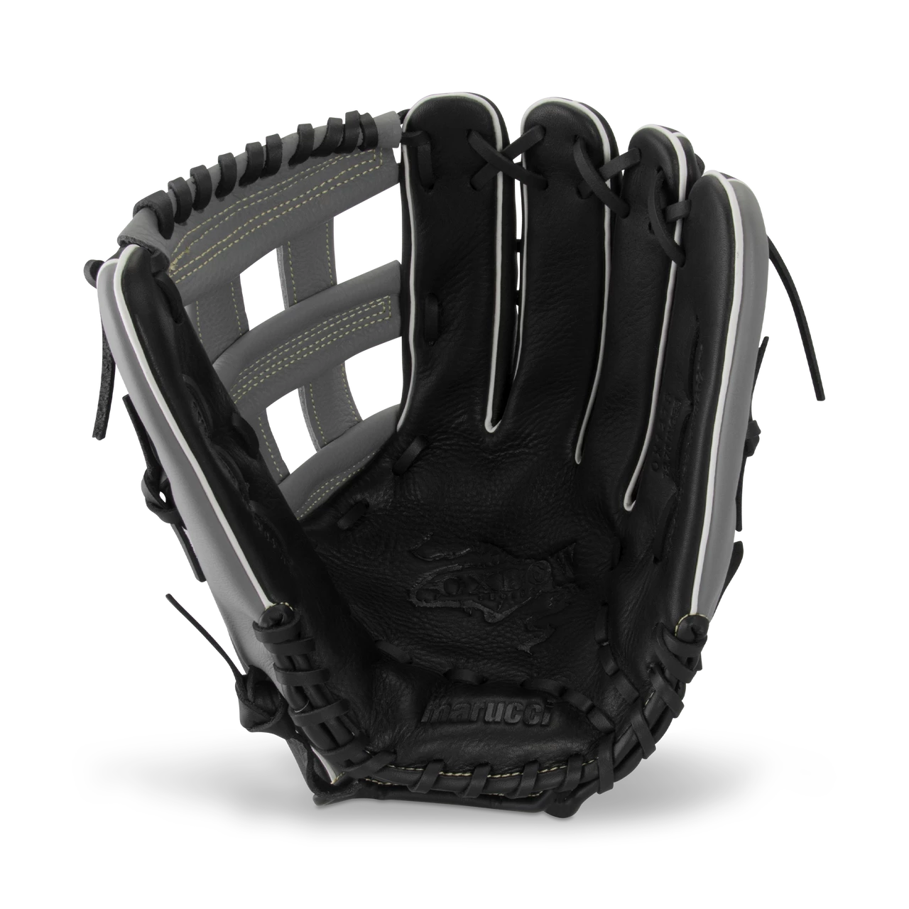 Kelly's Ultimate Sports Marucci Oxbow Series OX1275 12.75" Glove-MFGOX1275-BK/GY 4 Kelly's Ultimate Sports Marucci Oxbow Series OX1275 12.75" Glove-MFGOX1275-BK/GY - Image 2