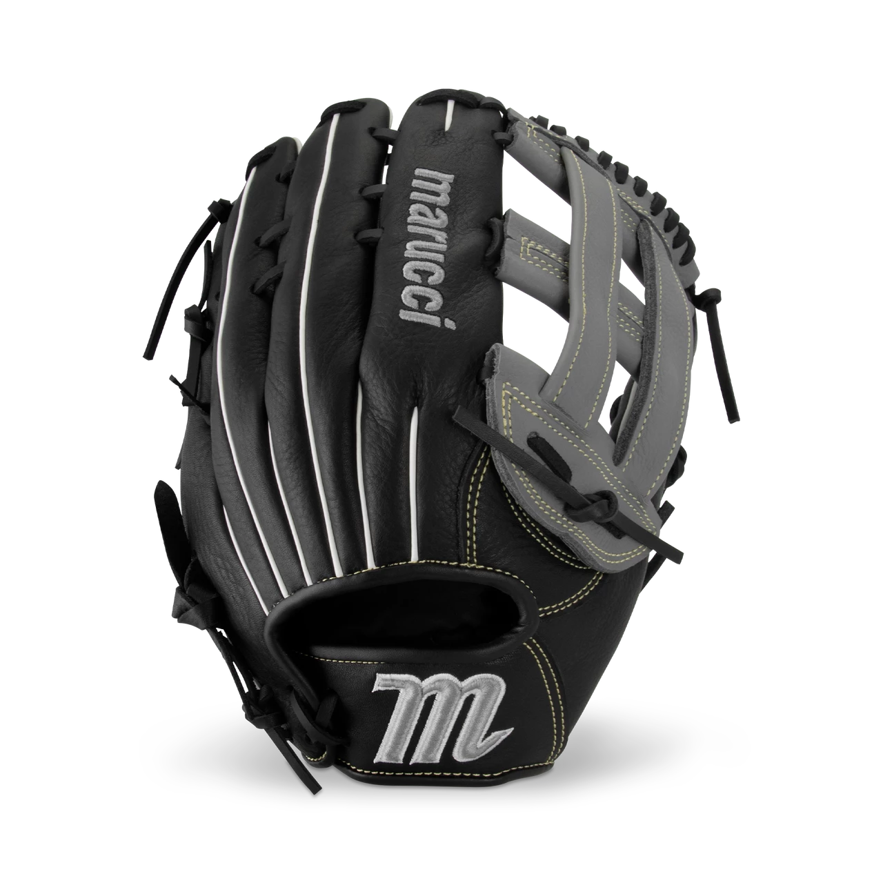 Kelly's Ultimate Sports Marucci Oxbow Series OX1275 12.75" Glove-MFGOX1275-BK/GY 3 Kelly's Ultimate Sports Marucci Oxbow Series OX1275 12.75" Glove-MFGOX1275-BK/GY