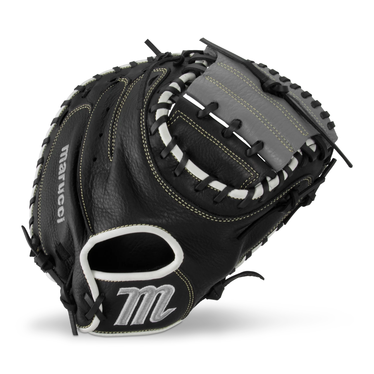 Kelly's Ultimate Sports Marucci Oxbow Series OX2 33.5" Catchers Glove-MFGOX2-BK/GY 3 Kelly's Ultimate Sports Marucci Oxbow Series OX2 33.5" Catchers Glove-MFGOX2-BK/GY
