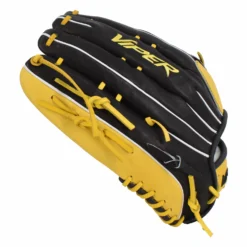 Kelly's Ultimate Sports Viper Premium Leather Slowpitch Softball Fielding Glove Black/Yellow -Baseball Apparel Store NEW BLACK YELLOW VIPER GLOVE 3