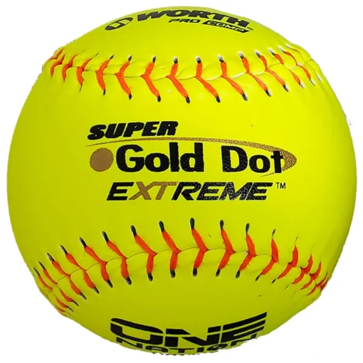 Kelly's Ultimate Sports Worth Super Gold Dot Extreme 44/325 One Nation 12" Slowpitch Softballs - ON12CY 2 Kelly's Ultimate Sports Worth Super Gold Dot Extreme 44/325 One Nation 12" Slowpitch Softballs - ON12CY -Baseball Apparel Store ON12CY fb420df4 9c17 448d a7a5 38325bcb39db