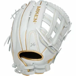 Kelly's Ultimate Sports Miken White Gold PRO Series 14" Slowpitch Fielding Glove - PRO140-WG
