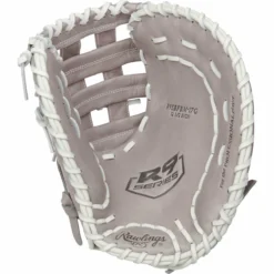 Kelly's Ultimate Sports Rawlings R9 Series 12.5" First Base Fastpitch Fielding Mitt/Glove - R9SBFBM-17G 5 Kelly's Ultimate Sports Rawlings R9 Series 12.5" First Base Fastpitch Fielding Mitt/Glove - R9SBFBM-17G -Baseball Apparel Store R9SBFBM 17G 1 png