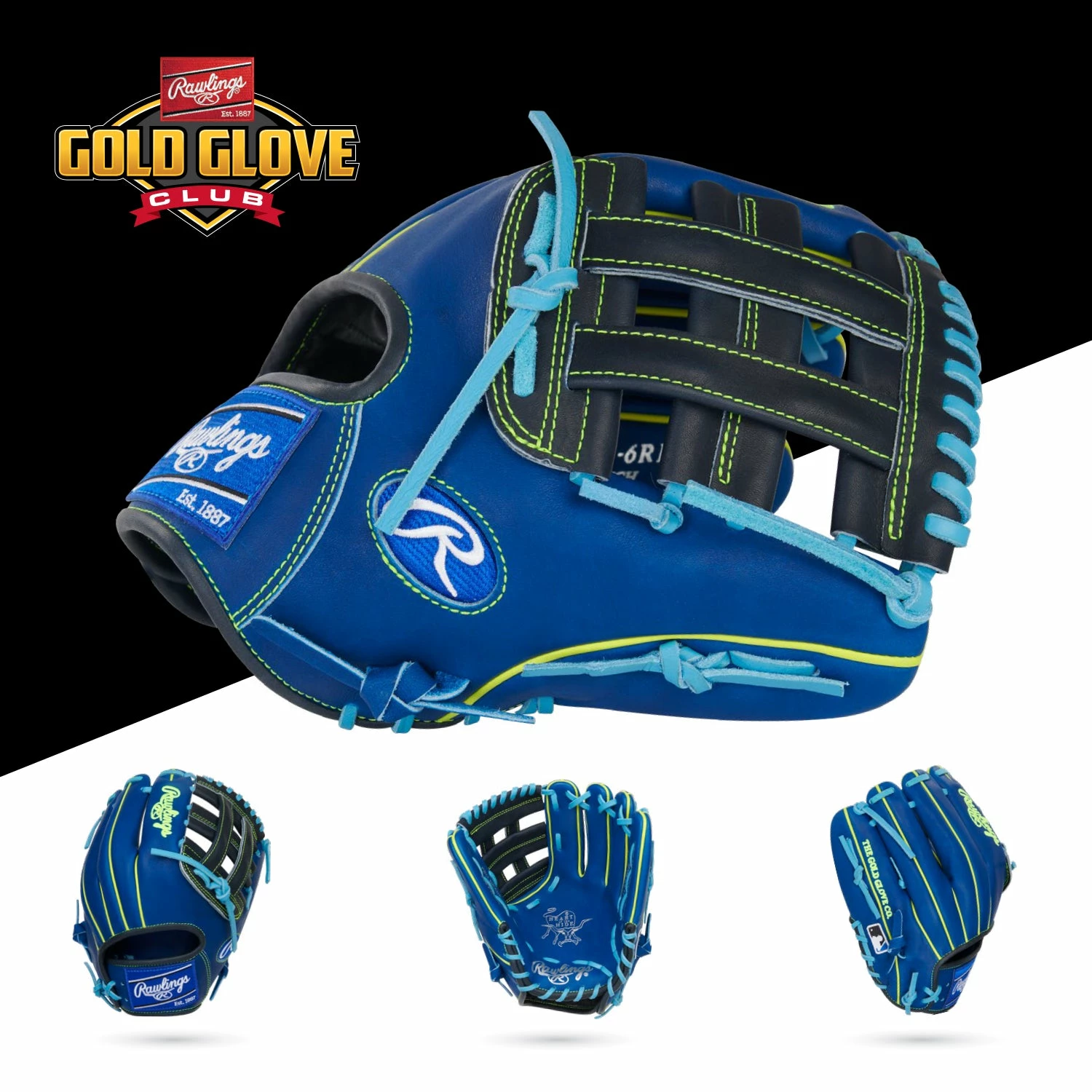 Kelly's Ultimate Sports Rawlings Heart Of The Hide 11.75" Gold Glove Club Baseball Glove July 2022 - PRO205-6RN 3 Kelly's Ultimate Sports Rawlings Heart Of The Hide 11.75" Gold Glove Club Baseball Glove July 2022 - PRO205-6RN