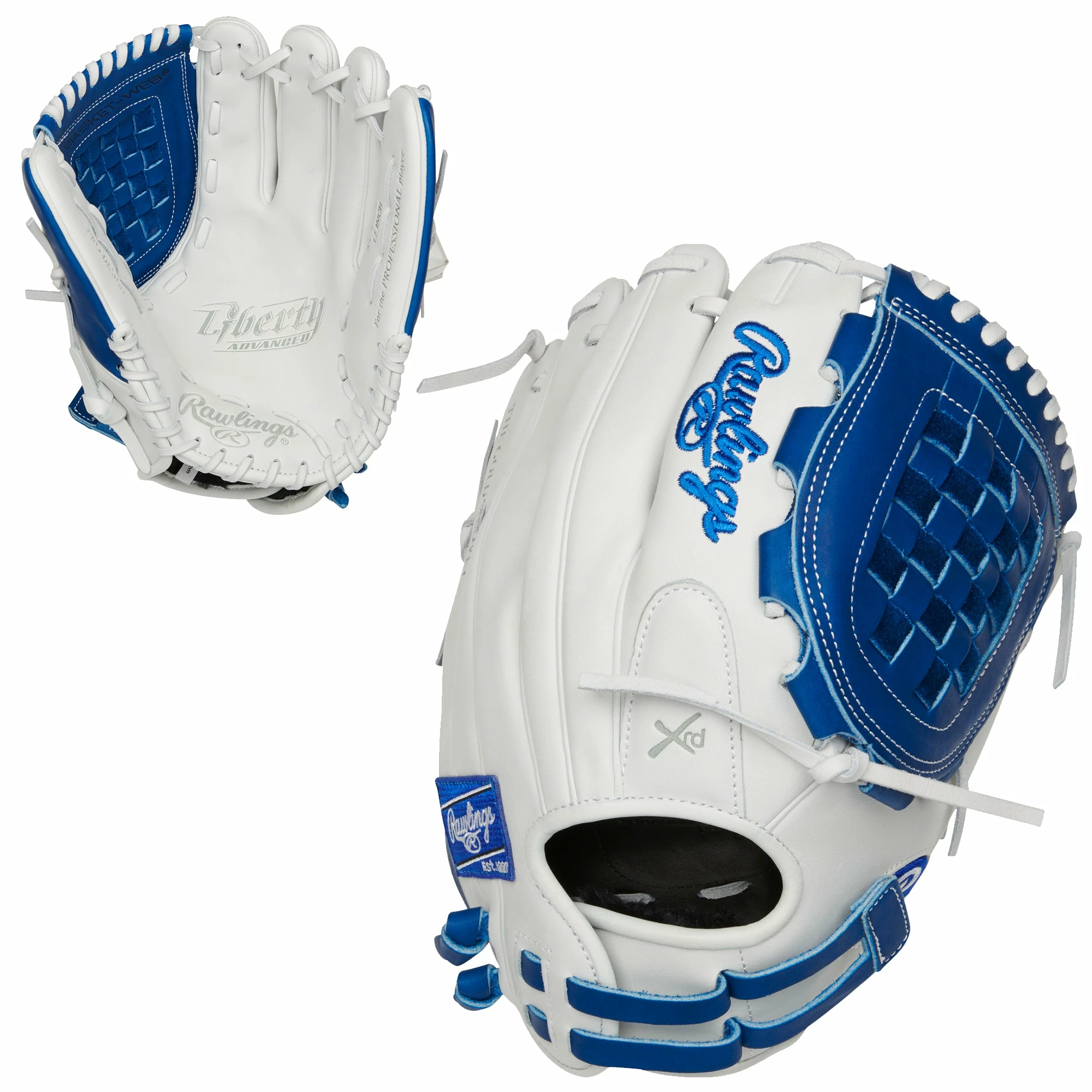 Kelly's Ultimate Sports Rawlings Liberty Advanced Color Series 12" Fielding Glove RLA120-3R