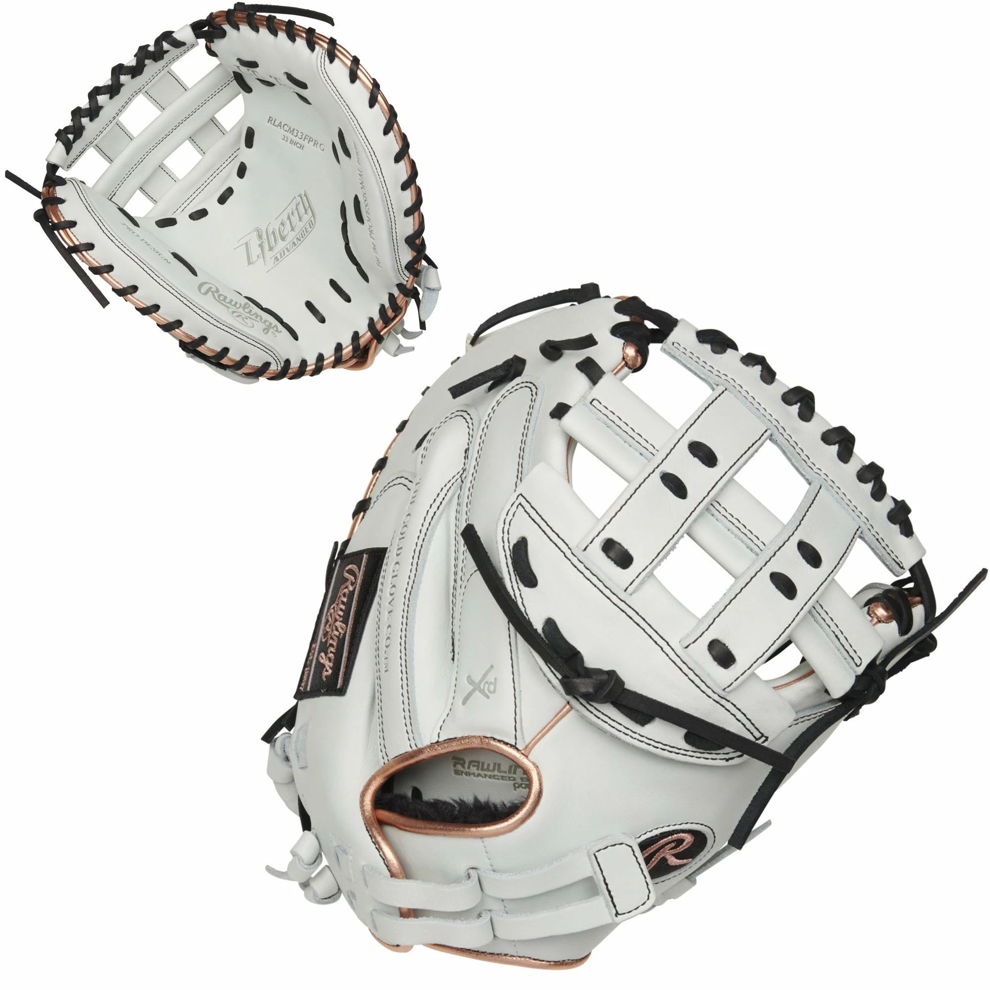 Kelly's Ultimate Sports Rawlings Liberty Advanced Color Series 33" Catchers Fielding Glove RLACM33FPRG-3/0 3 Kelly's Ultimate Sports Rawlings Liberty Advanced Color Series 33" Catchers Fielding Glove RLACM33FPRG-3/0