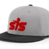 Kelly's Ultimate Sports Smash It Sports CA I8503 Performance Hat - Grey/Black/White -Baseball Apparel Store SIS 8503 17
