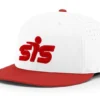 Kelly's Ultimate Sports Smash It Sports CA I8503 Performance Hat - Red/White/Red -Baseball Apparel Store SIS 8503 3