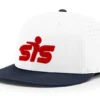 Kelly's Ultimate Sports Smash It Sports CA I8503 Performance Hat - White/Navy/Red -Baseball Apparel Store SIS 8503 7