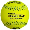 Kelly's Ultimate Sports Worth Classic M Super Gold Dot Extreme 40/325 USSSA 12" Slowpitch Softballs - UC12CYXT -Baseball Apparel Store UC12cyxt