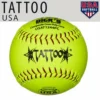 Kelly's Ultimate Sports AD Starr Tattoo 44/375 ASA/USA 12" Composite Slowpitch Softballs - USAT1244PC -Baseball Apparel Store USAT1244PC Full