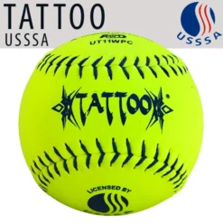 Kelly's Ultimate Sports AD Starr Tattoo Classic W USSSA 11" Composite Slowpitch Softballs - UT11WPC