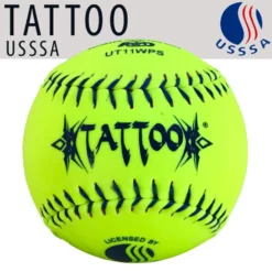 Kelly's Ultimate Sports AD Starr Tattoo Classic W USSSA 11" Synthetic Slowpitch Softballs - UT11WPS