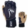 Kelly's Ultimate Sports Viper Grindstone Long Cuff Batting Glove - Navy/Tan -Baseball Apparel Store VIPER GRINDSTONE LONG CUFF NAVY TAN