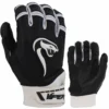 Kelly's Ultimate Sports Viper Grindstone Short Cuff Batting Glove - Black/White 2 Kelly's Ultimate Sports Viper Grindstone Short Cuff Batting Glove - Black/White -Baseball Apparel Store Viper Grindstone black white
