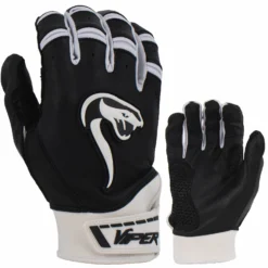 Kelly's Ultimate Sports Viper Grindstone Short Cuff Batting Glove - Black/White