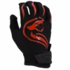 Kelly's Ultimate Sports Viper Lite Premium Batting Gloves Leather Palm Black/Red -Baseball Apparel Store Viper Lite Black Red