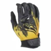Kelly's Ultimate Sports Viper Lite Premium Batting Gloves Leather Palm - Black/Gold -Baseball Apparel Store Viper Lite Premium Batting Gloves Leather Palm black gold
