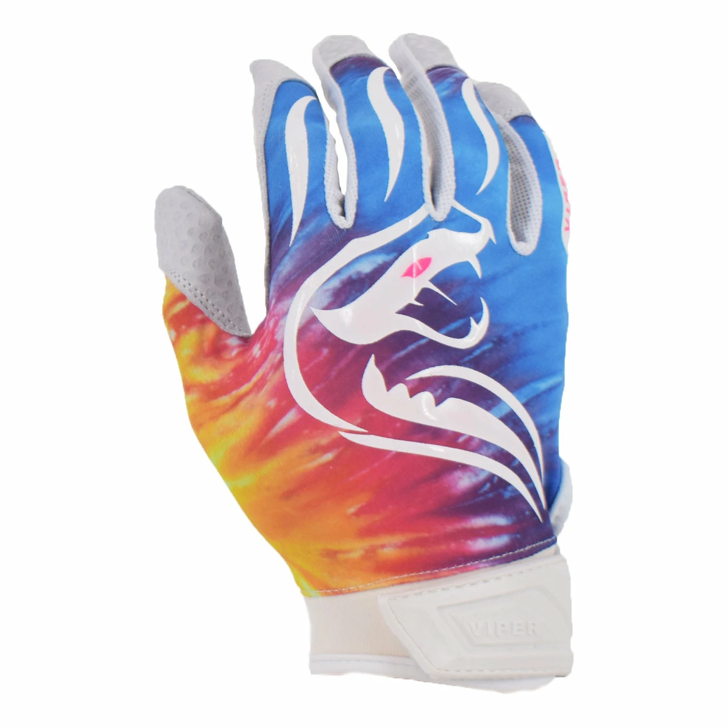 Kelly's Ultimate Sports Viper Lite Premium Batting Gloves Leather Palm - Tie-Dye 3 Kelly's Ultimate Sports Viper Lite Premium Batting Gloves Leather Palm - Tie-Dye
