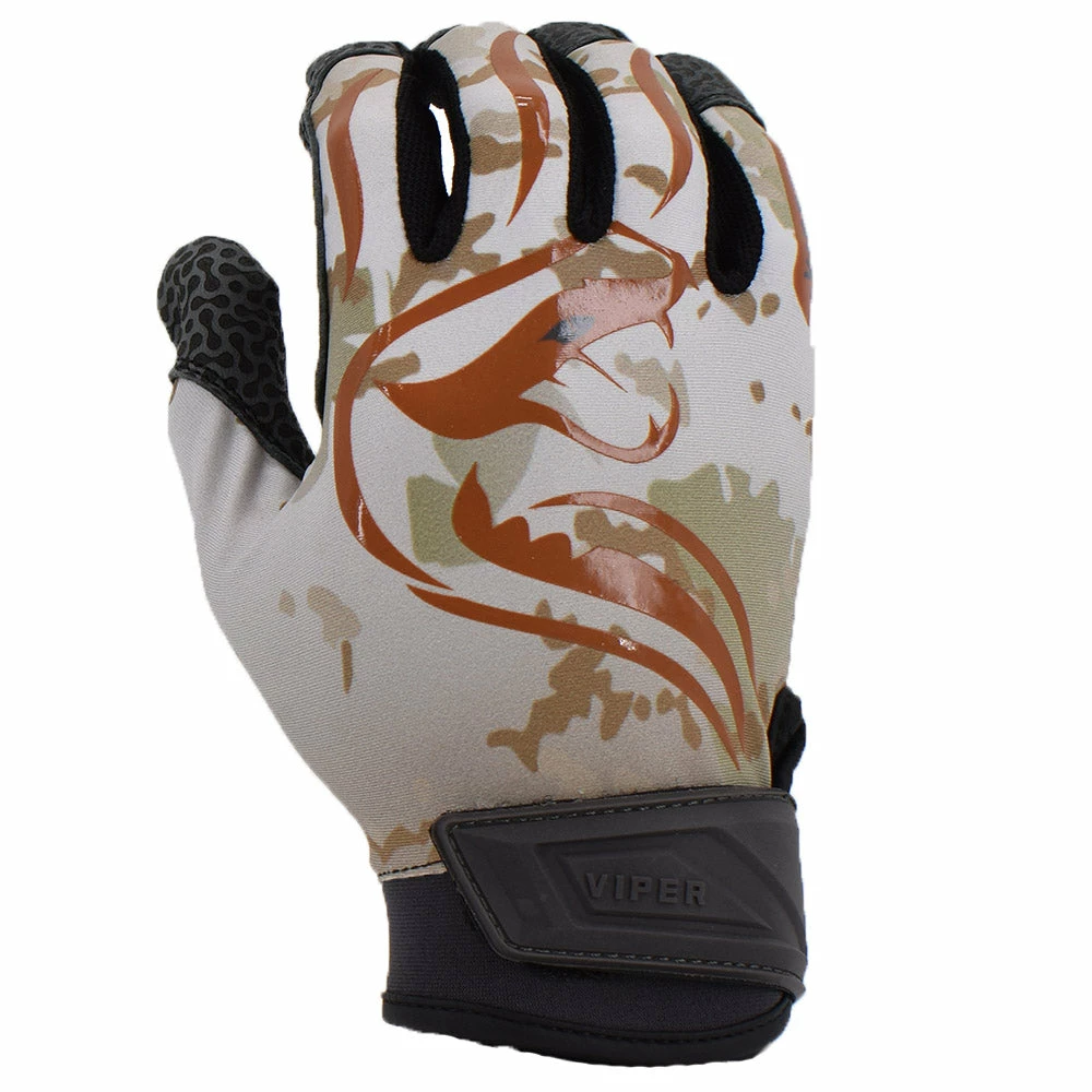Kelly's Ultimate Sports Viper Lite Premium Batting Gloves Leather Palm - Desert Camo 3 Kelly's Ultimate Sports Viper Lite Premium Batting Gloves Leather Palm - Desert Camo