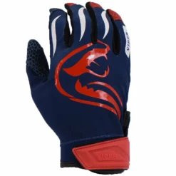 Kelly's Ultimate Sports Viper Lite Premium Batting Gloves Leather Palm Navy/Red/White
