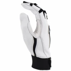 Kelly's Ultimate Sports Viper Grindstone Short Cuff Batting Glove - White/Black 10 Kelly's Ultimate Sports Viper Grindstone Short Cuff Batting Glove - White/Black -Baseball Apparel Store Viper Short Cuff White Black 3