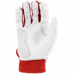 Kelly's Ultimate Sports Viper Grindstone Short Cuff Batting Glove - White/Red/Navy 9 Kelly's Ultimate Sports Viper Grindstone Short Cuff Batting Glove - White/Red/Navy -Baseball Apparel Store Viper Short Cuff White Red Navy 2