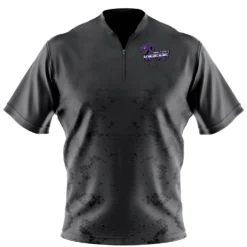 Kelly's Ultimate Sports Vipers Short Sleeve Quarter Zip - Charcoal