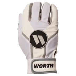 Kelly's Ultimate Sports Worth Team Batting Gloves (White)
