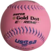 Kelly's Ultimate Sports Worth Pink Super Gold Dot Extreme Composite 40/325 USSSA 12" Slowpitch Softballs - WUC12CPXT -Baseball Apparel Store WUC12CPXT
