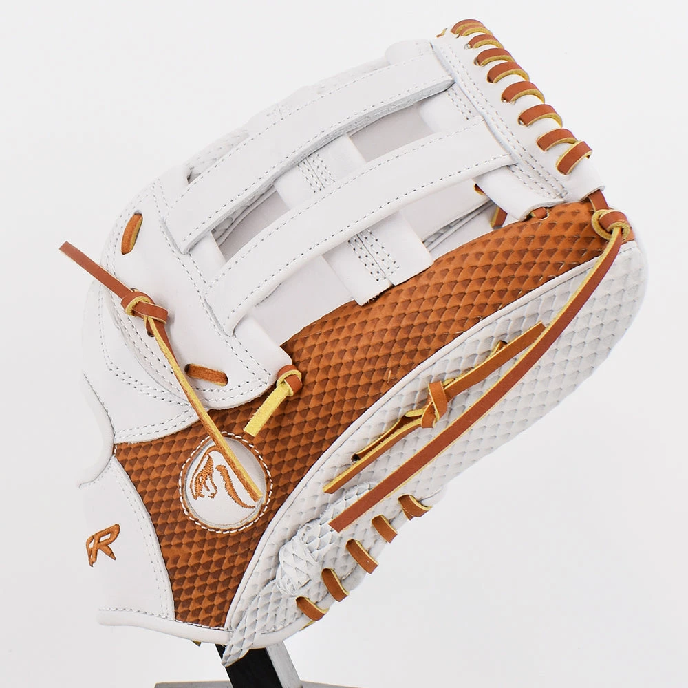 Kelly's Ultimate Sports Viper Japanese Kip Leather Fielding Glove White/Tan 3 Kelly's Ultimate Sports Viper Japanese Kip Leather Fielding Glove White/Tan