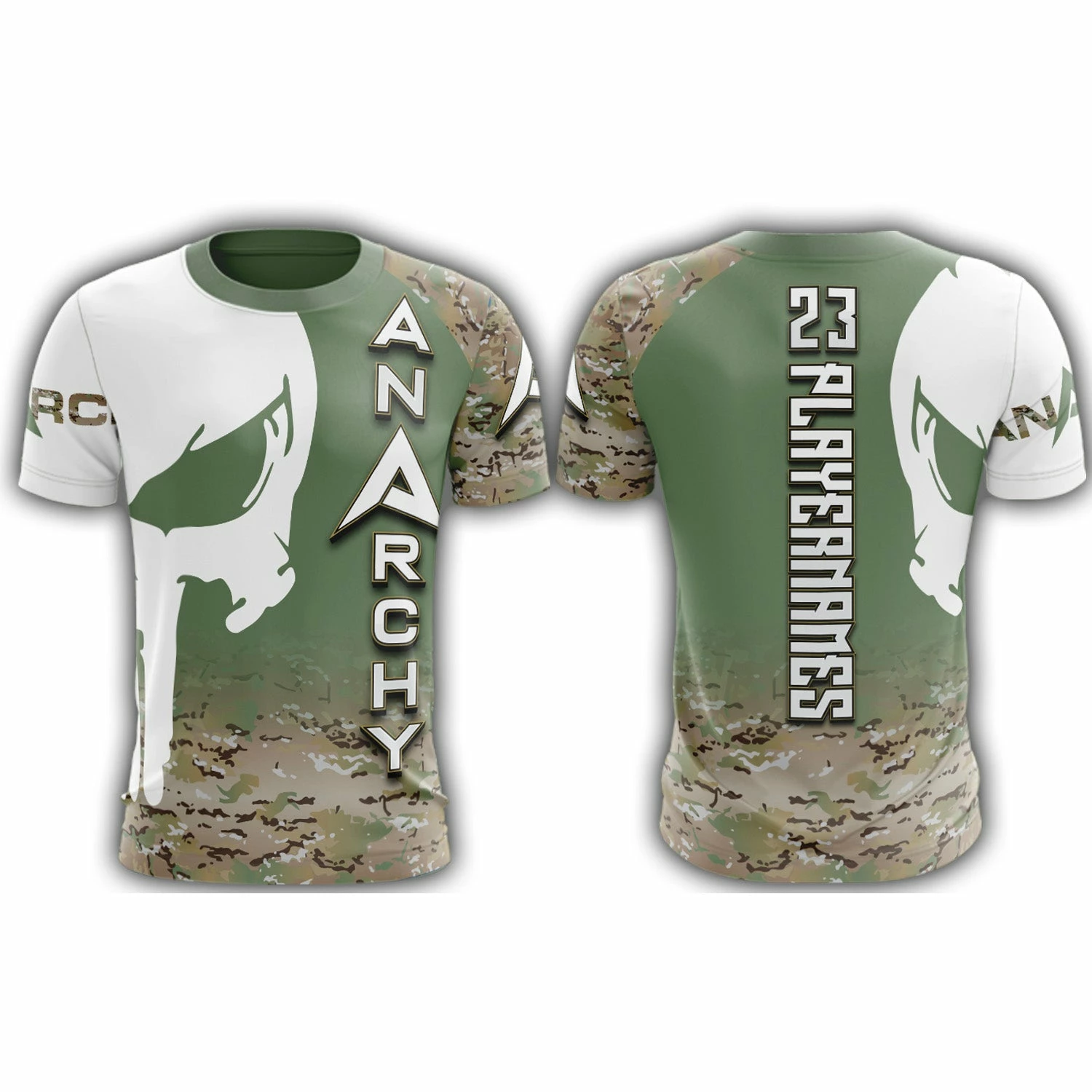 Kelly's Ultimate Sports Anarchy Army Short Sleeve Shirt (Customized Buy-In) 3 Kelly's Ultimate Sports Anarchy Army Short Sleeve Shirt (Customized Buy-In)