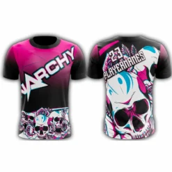 Kelly's Ultimate Sports Anarchy Skulls Short Sleeve Shirt (Customized Buy-In)