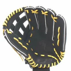 Kelly's Ultimate Sports Viper Japanese Kip Leather Slowpitch Softball Fielding Glove Black/Yellow -Baseball Apparel Store black yellow viper 2